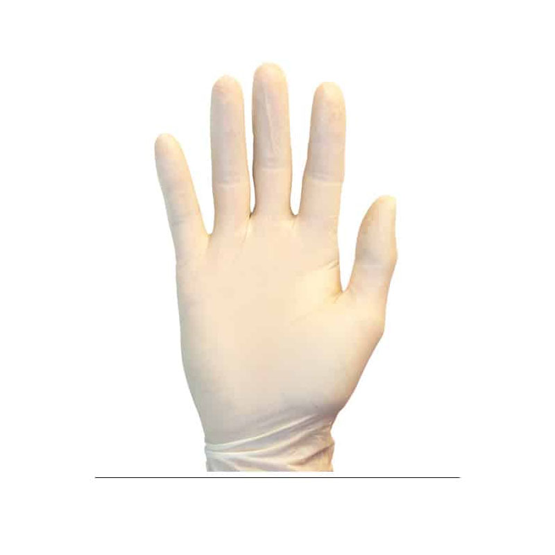 Guante de latex libres de polvo PM-GNPR-(SIZE)-1-T