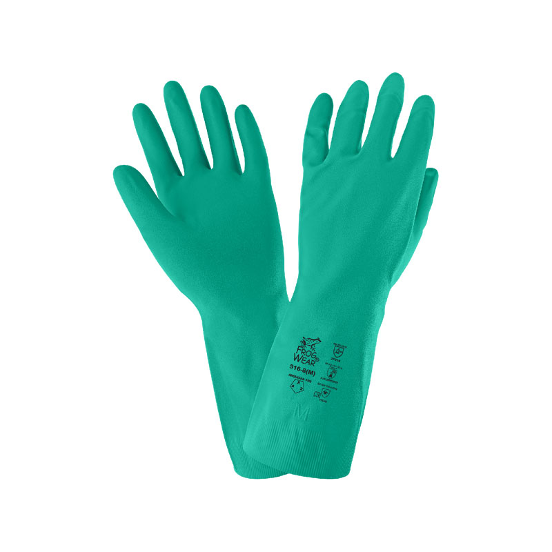 Guantes nitrilo verde 16 milésimas de espesor PM-516
