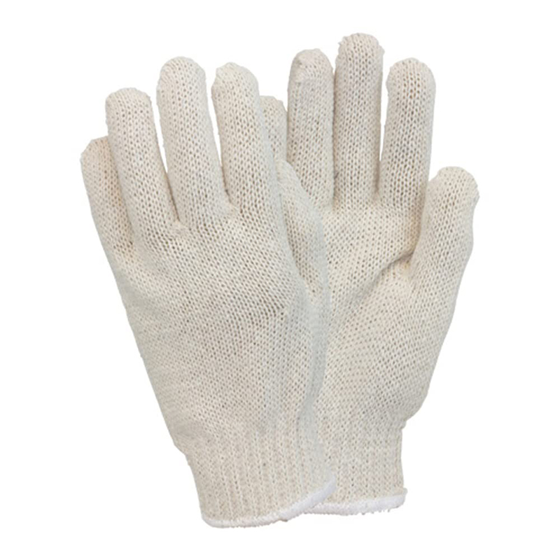 Guantes de algodón y poliéster PM-GSMW-(SIZE)-2P-NRB